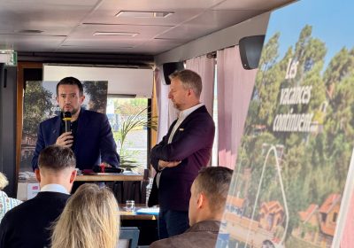 Fabien ROBERT et Olivier OCCELLI à la conférence de presse bilan mi-année